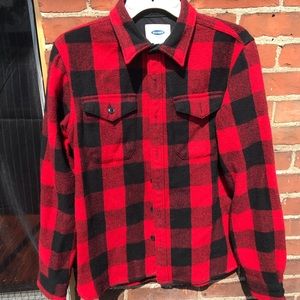 Plaid flannel jacket